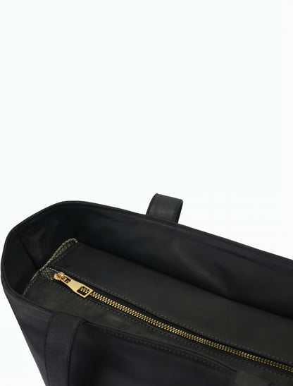 Große Wildleder Tote Bag Damen – Minimalistische Schultertasche in Dunkelblau